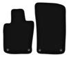 Alfombrillas de suelo de terciopelo delanteras BÁSICAS para: Porsche Panamera fastback (2009-2016)