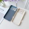 Original Liquid Silicone Phone Case for iPhone 17 Pro Max Soft Shockproof Skin Touch Feeling Matte Cover for iPhone 17 Air Funda