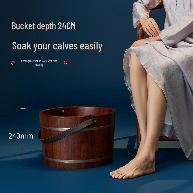 Yao Mei Solid Rosewood Foot Bath Tub