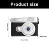 Retro Camera 12MP Photo Capture 1080P Video Recording Keychains Attachment Long Service Battery For Daily Use