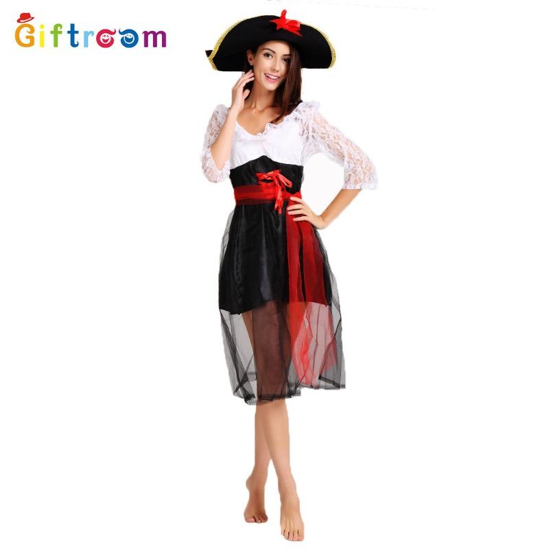 Halloween Sexy Adult Tire Dress Pirate Costume Game Uniform Temptation Show Costume Show Stage Costume