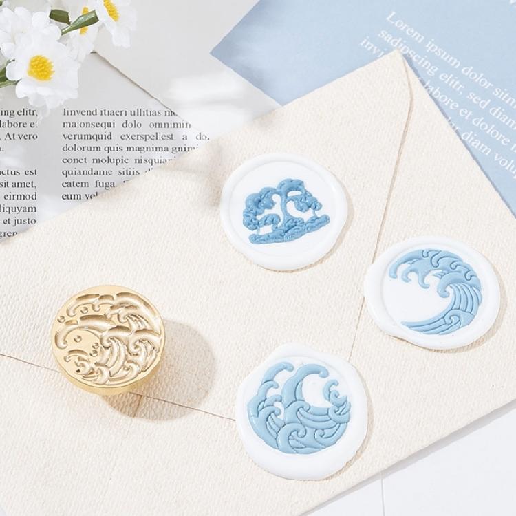 Wachssiegel Stempelkopf Ersatz für Festival Briefumschlag