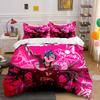 Anime Character Bold Character Art Decor Set Soft Comfortable Duvet Cover Bedding Set Included 1*Duvet Cover & 2*Pillowcases