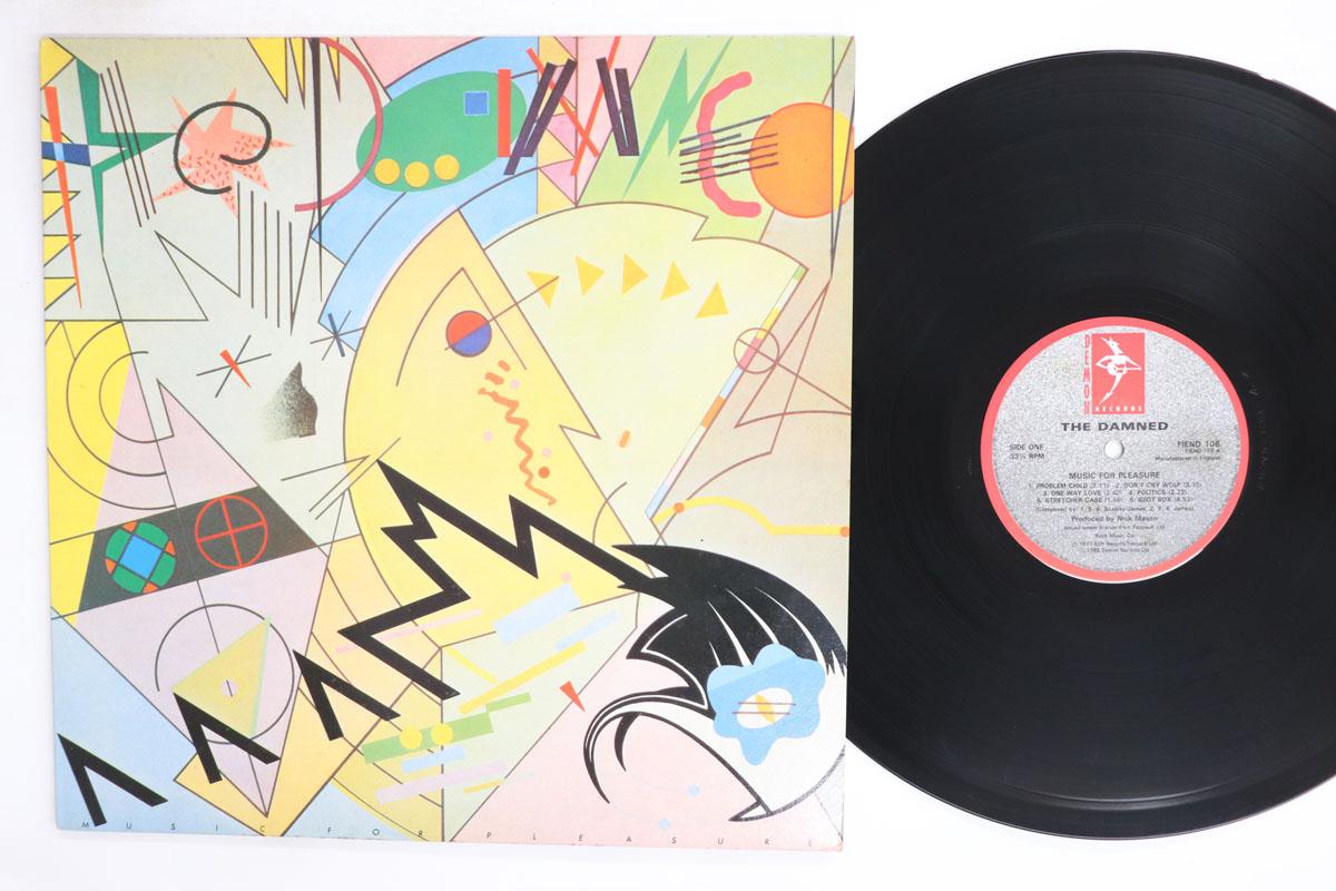 LP Record DAMNED Music For Pleasure FIEND108 DEMON 1988 UK Rock Used