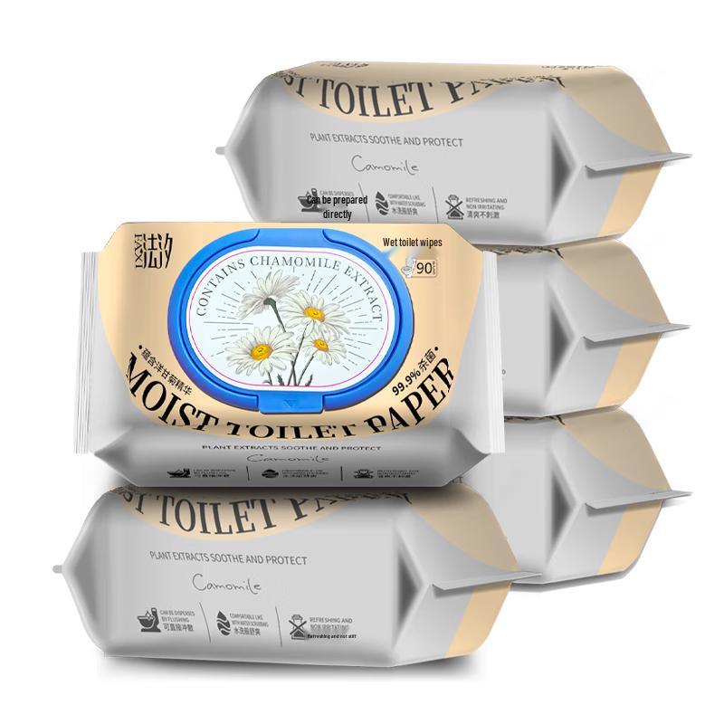 

FAXI Flushable Wet Toilet Wipes, Family Pack