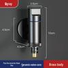304 Stainless Steel Angle Valve for Toilet: Hot and Cold Water Valve Switch with 4-Point Eight-Character Stop Valve for Water Heater.