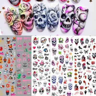 Great Fingernail Sticker Nails Ornaments Vivid Color No Odor Decorative