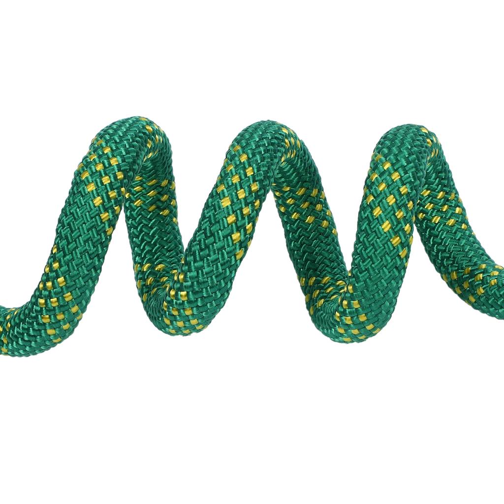 Rope for Outdoor Lifting and Towing Durable, Multi-Purpose (12mm Diameter, Green) Camping, Activities, Moving, Luggage, Cars, Boats, (10M)