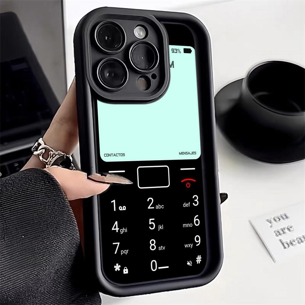 Ae95 Retro Phone Design Art Protective Phone Cases for iPhone 13 14 15 Pro Max XR Infinix Hot 40i 30i Tecno Camon 30 20 Pro Angel Eyes TPU Back Cover