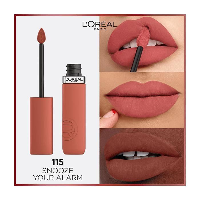 L#039;Oréal Paris Infaillible Matte Resistance Rouge à Lèvres Mat N°115 Snooze 5ml