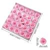 25Pcs Five Layer Rose Soap Rose Flower Realistic Floral Wreath Making Artificial Rose Flowers Handmade Gift DIY Flower Head