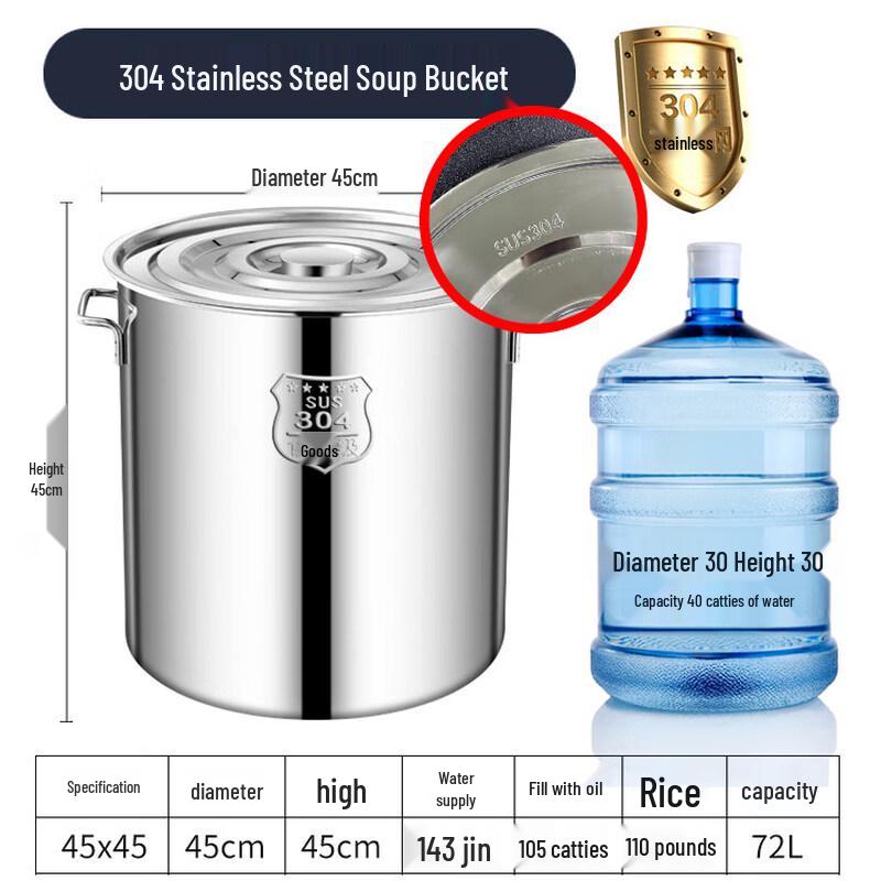Stainless Steel Stock Pot with Lid