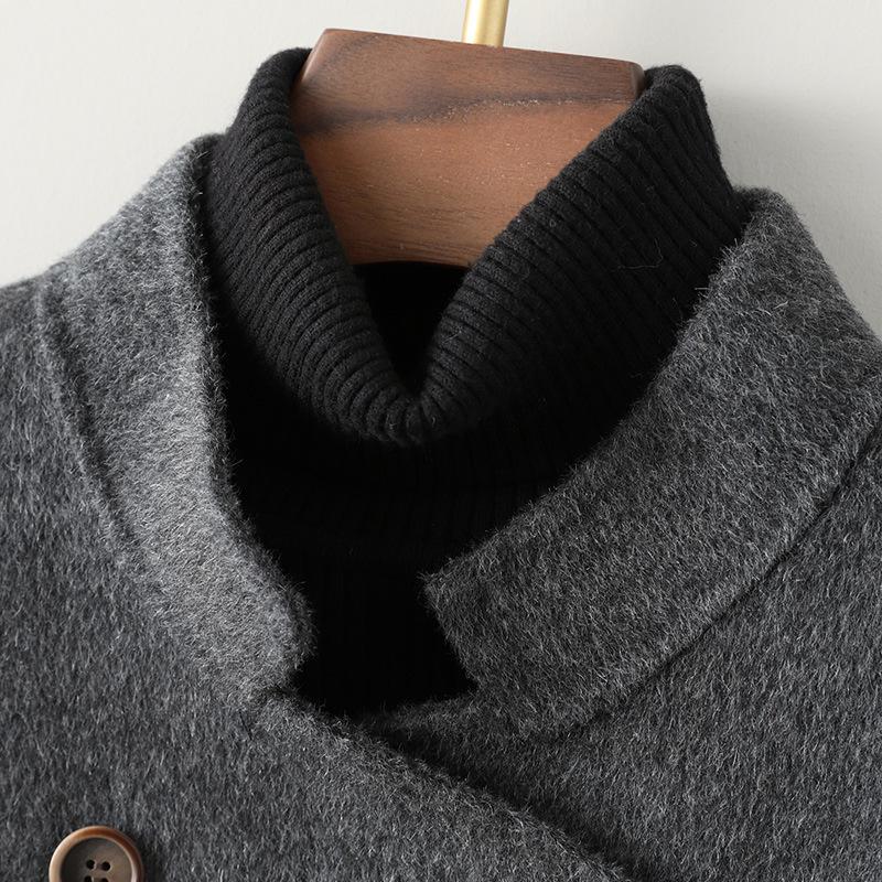 Autumn New Double-sided Wool Coat Women's Short Small Woolen Coat Design Wool Coat