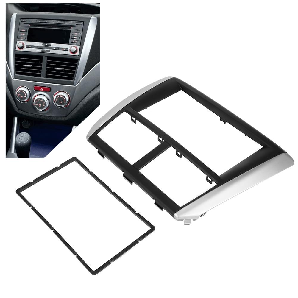 Car Radio Fascia Plate Panel Frame Dashboard Bezel Kit Fits for Subaru Forester