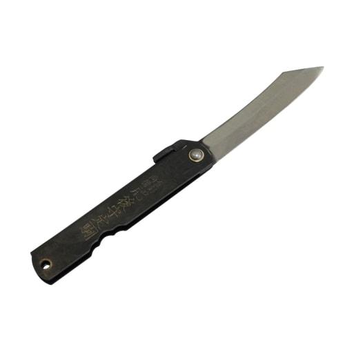 Higonokami Chrome Knife, All Steel, Large, Total Length 175mm, Blade Length 77mm