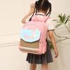 New Stylish Cartoon Cat Backpack For Kids In Grades 3 To 6 Durable Oxford Fabric