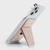 UNIQ Lyft magnetic phone stand snap-on stand and card holder pink