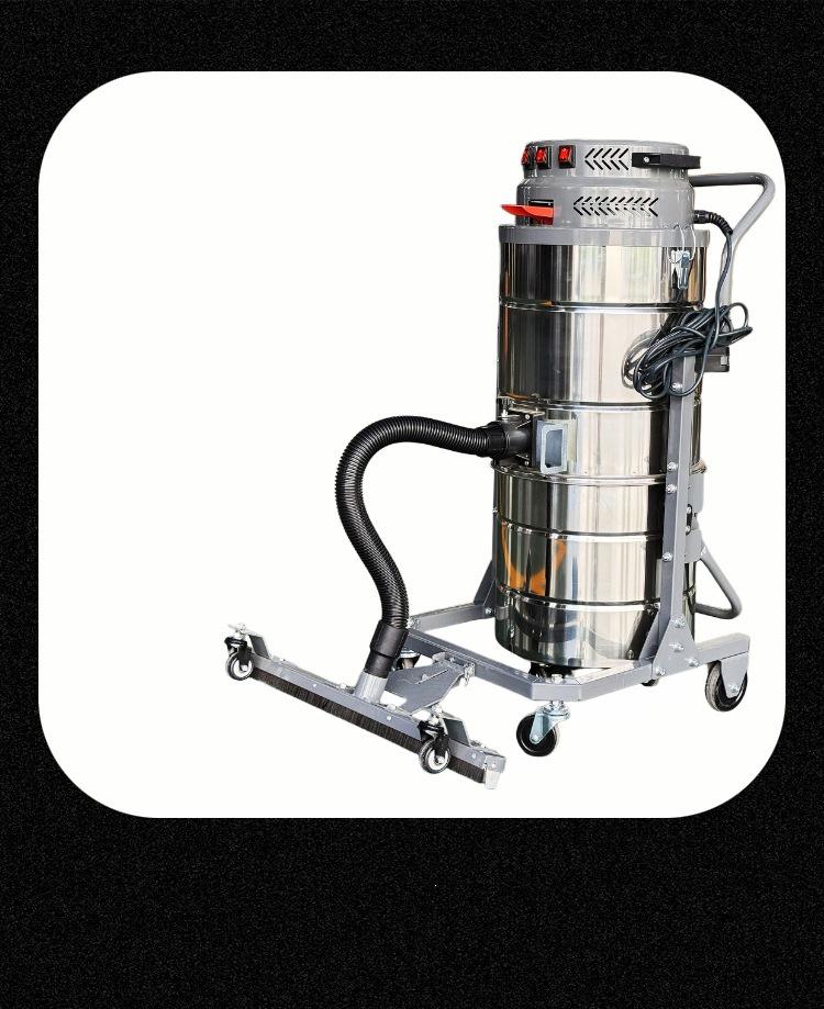 Wireless Industrial Vacuum Cleaner with Powerful Suction and Long-Lasting Battery