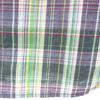 Ralph Lauren Check Pattern Short Sleeve Button Down Shirt L Green System Women Used