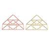 Napkin Holder Fashion Thickened Widened Triangular Freestanding Metal Wrought Iron Vertical Tissue H