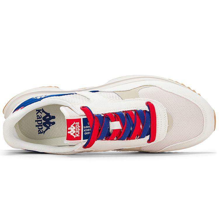 Kappa Retro Mesh Sports Shoes Modern Technology Shock Absorption Non-Slip Comfortable Running Unisex Sneakers Gray White Blue K0DX5MM03D-133