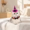 Cute Animal Party Decorations Halloween Cat Costume, Pet Bat Wings, Funny Witch Hat, Felt Holiday Gift for Lovers Festive Apparel Cats Small