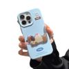 Weiche Hautschutzhülle im koreanischen Stil für iPhone 13/14/15/16/17 Promax - Sturzsicher