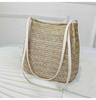 Women's Straw Woven Handbag Large Rattan Basket Beach Bag Summer Women Messenger Crossbody Bags Girls Small Beach Handbag New