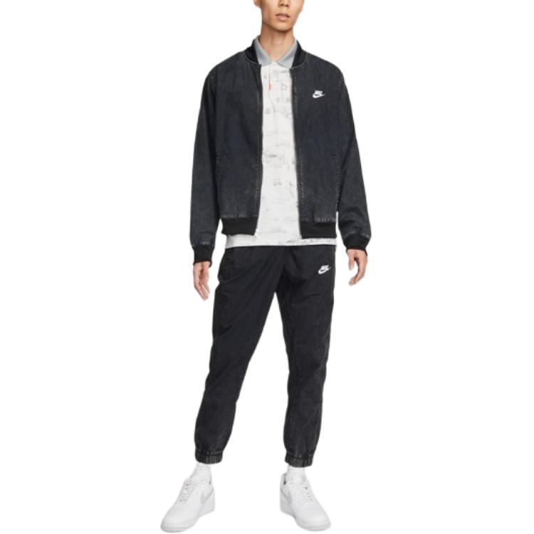 Nike Sportswear Club Fleece Full-Zip Jacket Men Outerwear Black DQ4590-010