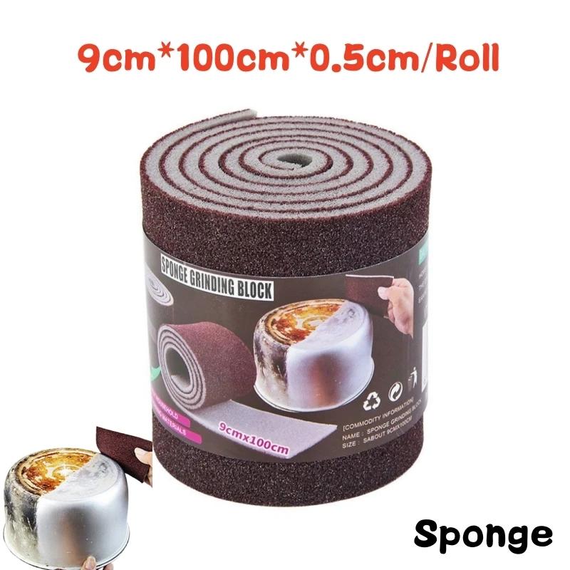 1/10PCS Easy Limescale Eraser Rubber Household Kitchen Cleaning Tools Bathroom Glass Rust Remover Kitchen Scale Rust Brush Pads