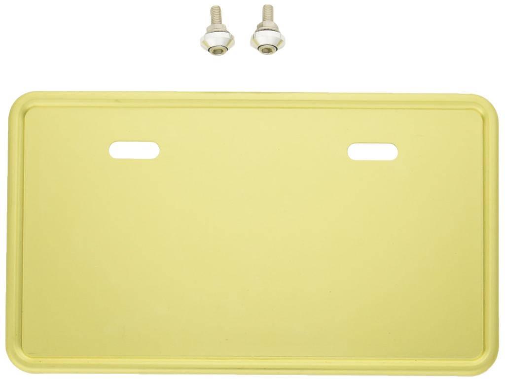 Bike Parts Center 900108 License Plate Base, Large, 4.2 Fl Oz (125 Cc), Gold