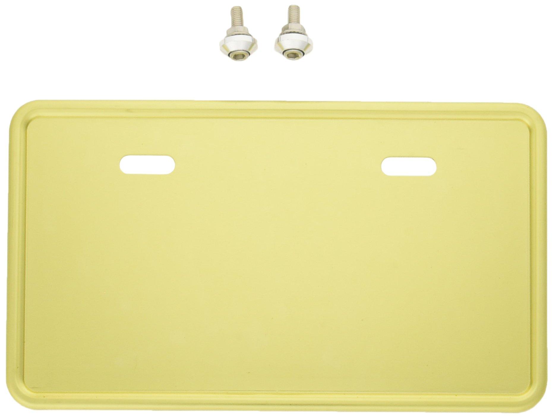 

Bike Parts Center 900108 License Plate Base, Large, 4.2 fl oz (125 cc), Gold золотой