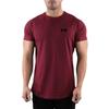 Muscleguys Summer Cotton Running T-shirts Mens O-neck Slim Fit Fitness Short Sleeve T Shirt Bodybuilding Gym Clothing Casual Sports Tops