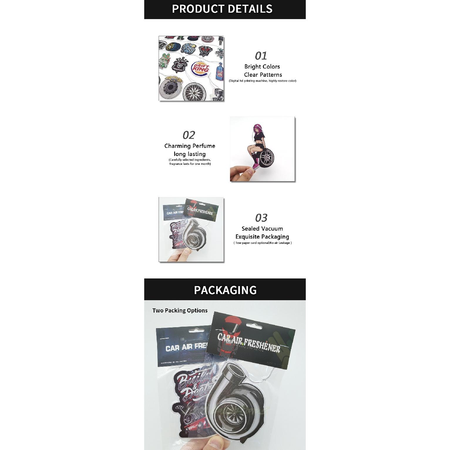 JDM Culture автомобильный освежитель воздуха подвесной твердый бумажный диффузор заднего — фото 10