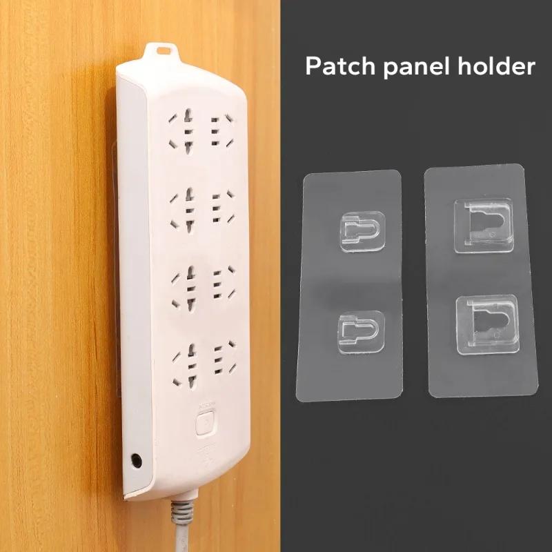 Ganci da parete biadesivi Appendiabiti Forte ventosa trasparente Ganci a ventosa Cucina Bagno Portaoggetti per prese di corrente
