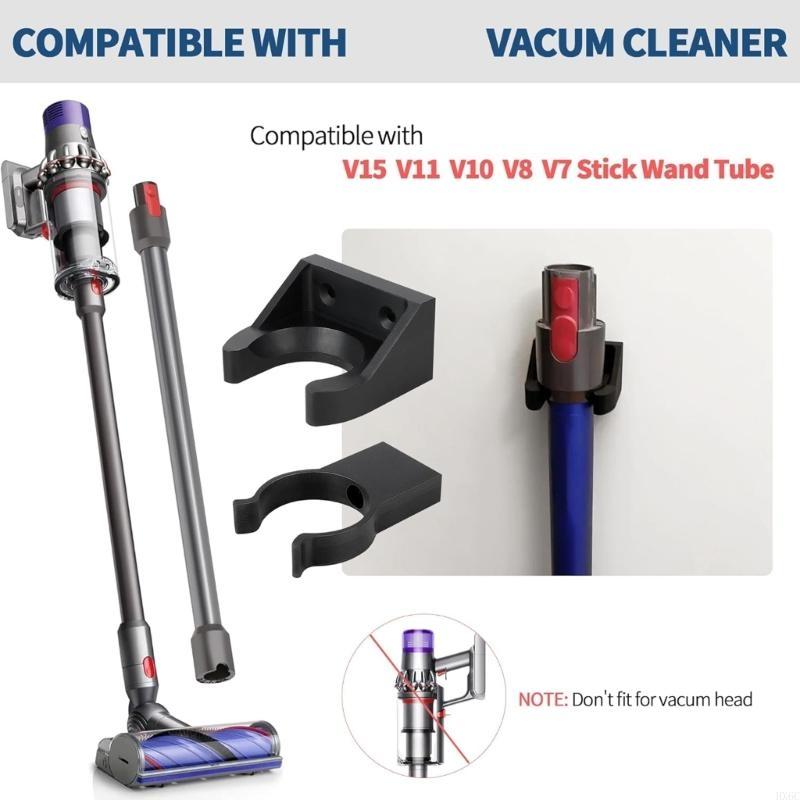 Tool Release Vacuum Accessory Wall Mount Organizers Secures Wand Tube Neatly For Compact Living Spaces HX6C