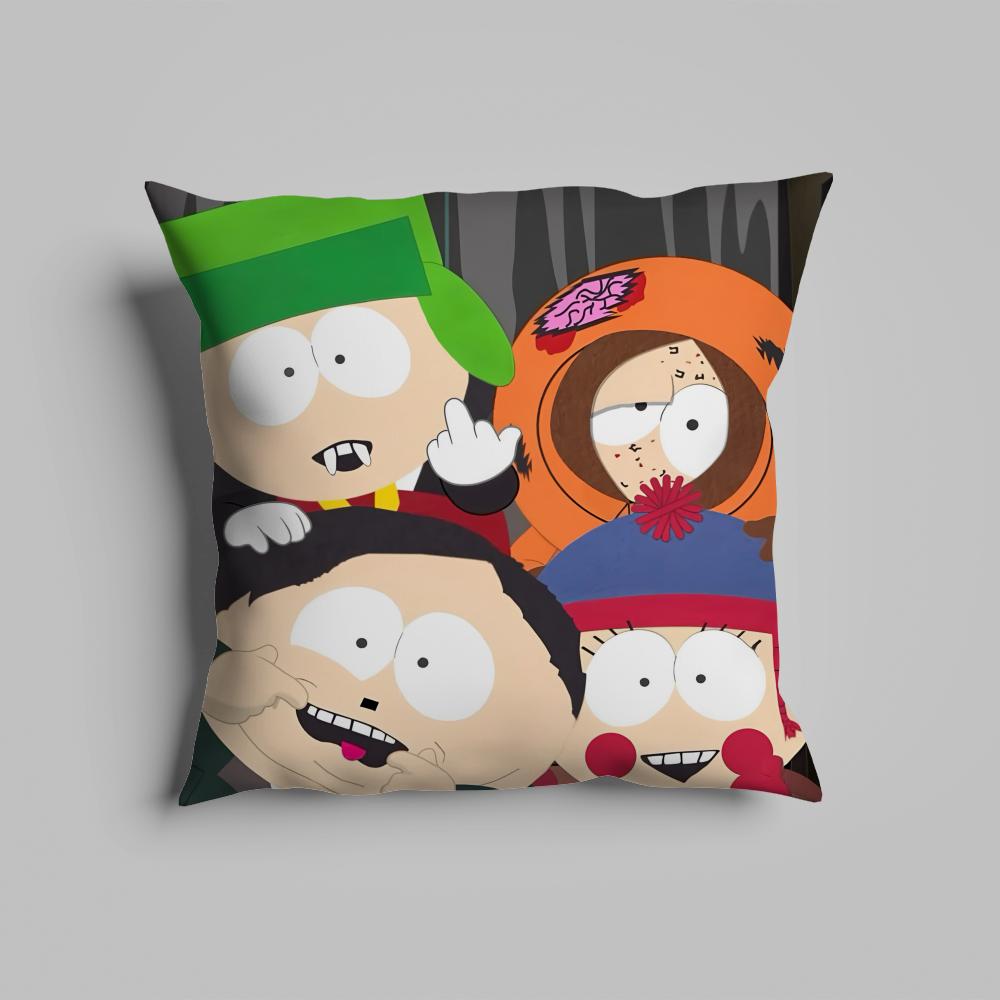Pillow Case luxurious home office, sofa decorative Multi sized car seat cushions, pillowcases A-South Parks Cute