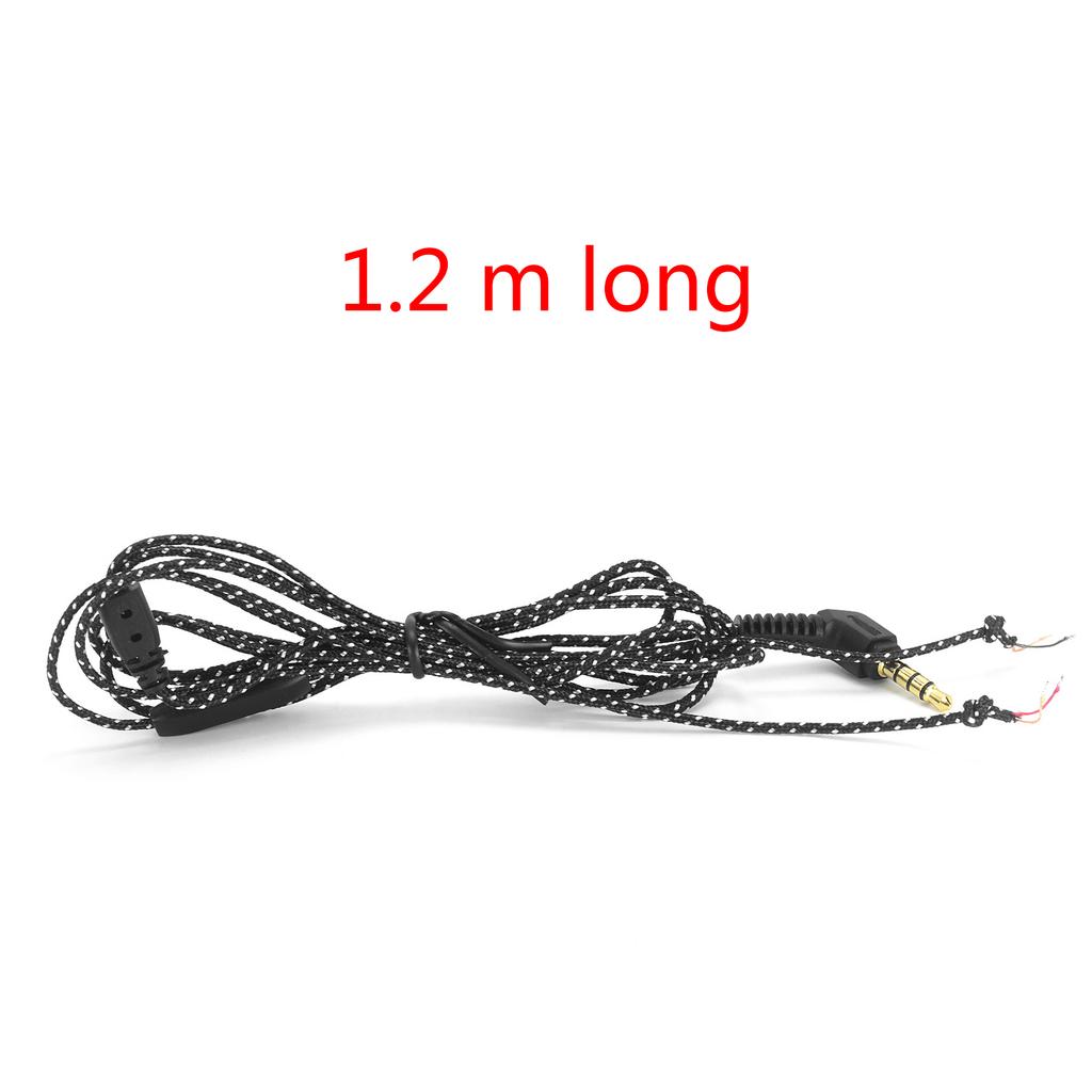 Upgrade DIY Nylon Headset Cables for KOSS PortaPro PP Portable Headphone Cable