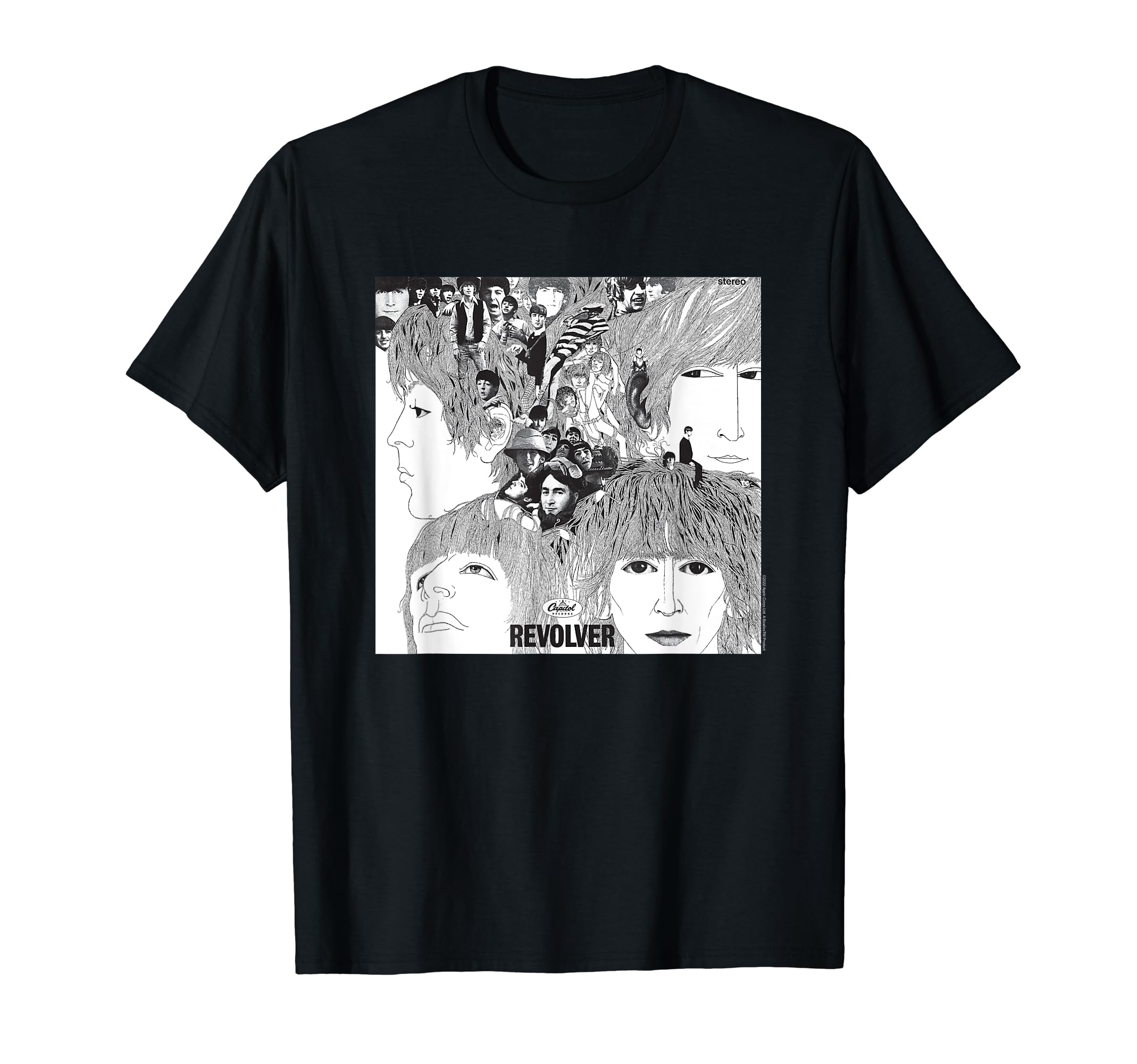 

The Beatles - Revolver Album Cover T-Shirt