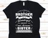Ich bin ein stolzer Bruder Shirt, Lustiges Bruder Shirt, Geschwister Shirt, Bruder Schwester Geschenke, Bruder Schwester Shirts, Geschwistertag