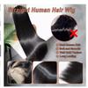 Lange Gerade Schwarze Spitze Front Perücke – Handgebunden HD Spitze Kappe mit Hitzebeständigem Synthetischem Haar, Vollständige Abdeckung für Natürlichen Look