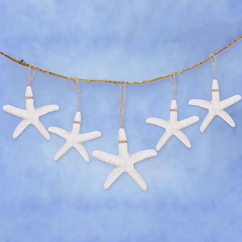15PCS 3-centimeter Resin Starfish Decoration Suitable for Festival Hanging Ornaments Fish Tank Supplies and Ocean-themed Parties