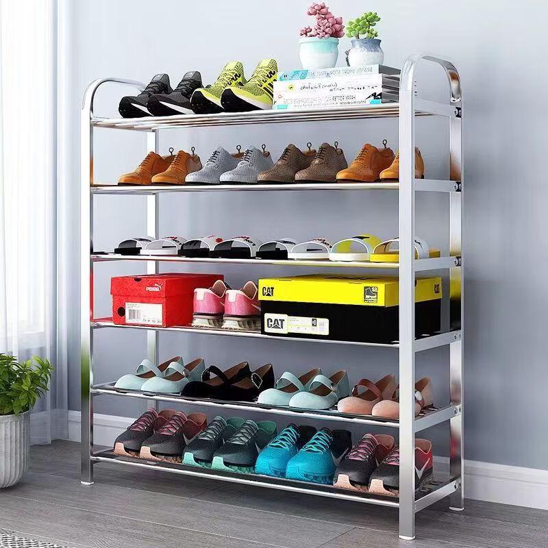 ZISIZ Stainless Steel Multi-Tier Shoe Rack