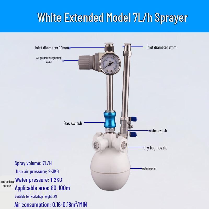 RSRDDY Industrial Ultrasonic Mist Humidifier