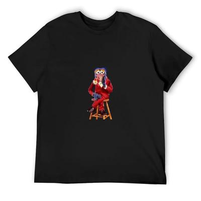 Gonzo Muppet T-Shirt Vintage Clothes Funny Gifts Cute Tops Workout Shirts for Men