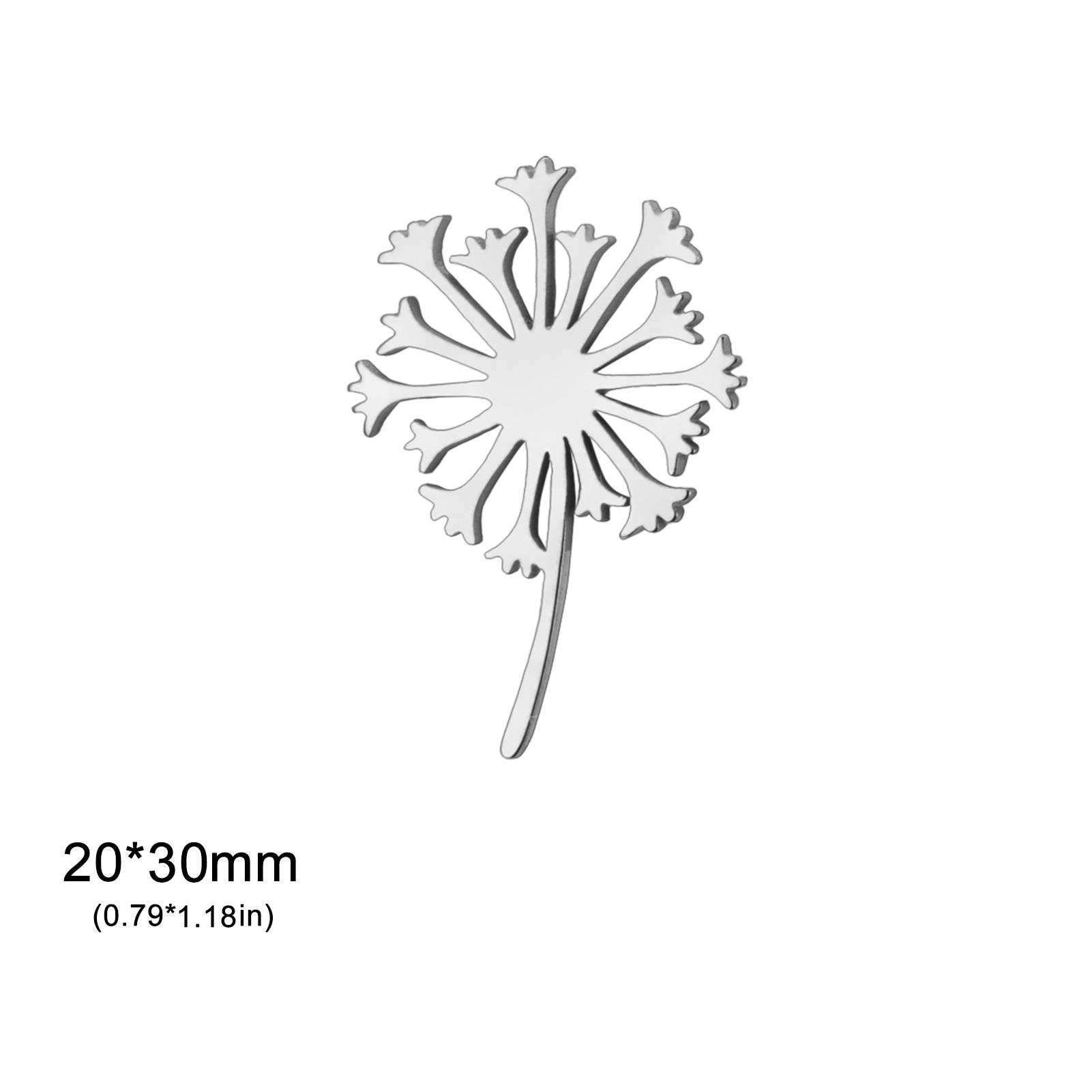 

Dandelion Brooch Stainless Steel Trendy Lapel Pins Brooch for Women Men Suit Collar Badges Jewelry 2026 Gift Wholesale New