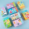 Toddler Wooden Dinosaur Early Learning Jigsaw Puzzle Toy, 3-6 Large Pieces, Educational & Advanced, Five-in-One Set