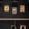 1 Pc Beer Metal Sign Bar Tin Signs Save Water Drink Beer Vintage Art Sign Retro Metal Poster Funny Beer Sign for Bars Pub