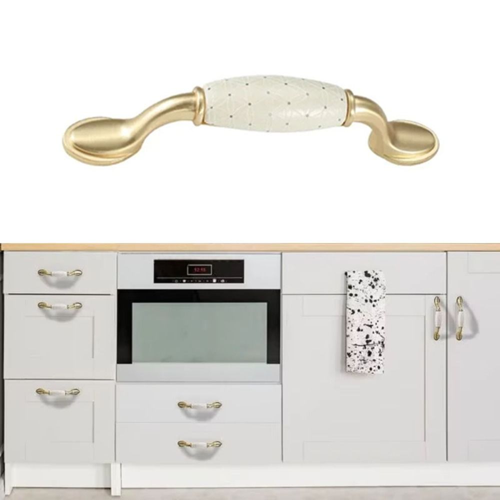 Vintage Furniture Handle Wear Resistant Drawer Knobs Durable Wardrobe Door Pulls  Shoe Cabinet