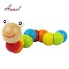 Colorful Wooden Jigsaw Worms Children Early Education Puzzle Finger Games
